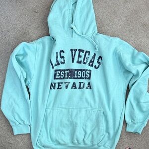 Las Vegas Nevada Men's Hoodie - Aqua